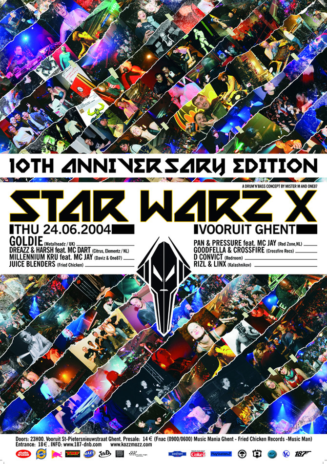 Star Warz X - Thu 24-06-04, Kunstencentrum Viernulvier