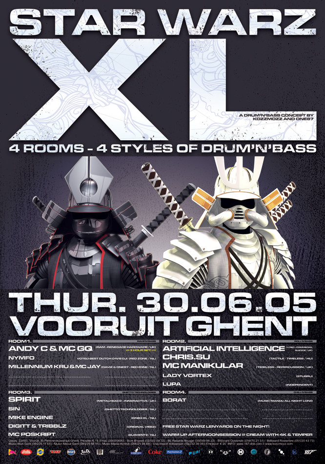 Star Warz XL - Thu 30-06-05, Kunstencentrum Viernulvier